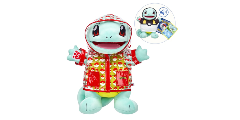 Illustration for article titled Look At Squirtle's Little Raincoat
